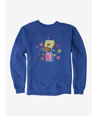 SpongeBob SquarePants Unisex Conversation Heart Sweatshirt