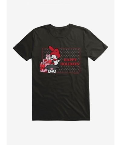 My Melody & Kuromi Holiday Ugly Christmas T-Shirt for Unisex