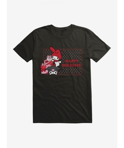 My Melody & Kuromi Holiday Ugly Christmas T-Shirt for Unisex