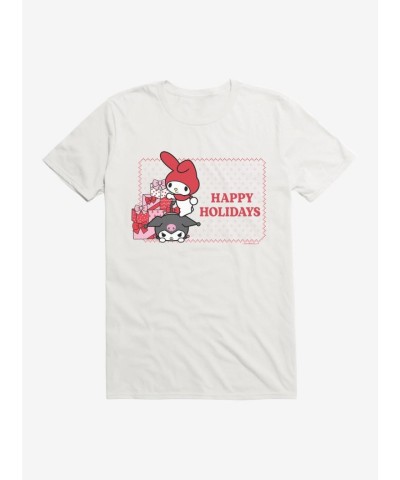 My Melody & Kuromi Holiday Ugly Christmas T-Shirt for Unisex