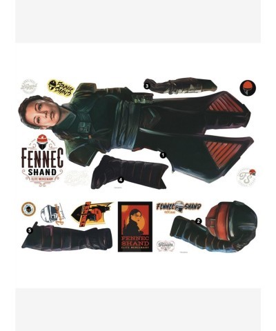 Star Wars Fennec Shand Giant Wall Decals - Peel and Stick - Book of Boba Fett