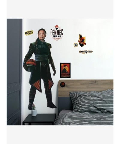Star Wars Fennec Shand Giant Wall Decals - Peel and Stick - Book of Boba Fett