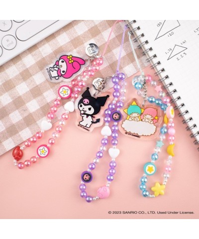 Gudetama Charm Beaded Phone Wrist Strap - Unisex Iridescent Keychain & Egg Beads
