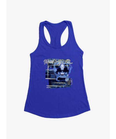 Avatar The Last Airbender Aang Avatar State Junior Girls Lightweight Tank