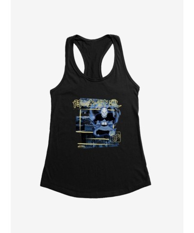 Avatar The Last Airbender Aang Avatar State Junior Girls Lightweight Tank