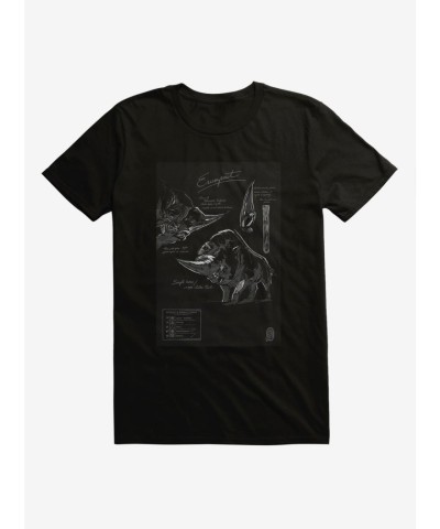 Fantastic Beasts Erumpent Artwork T-Shirt for Men