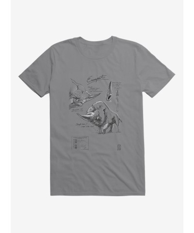 Fantastic Beasts Erumpent Artwork T-Shirt for Men