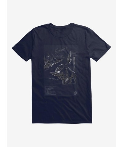 Fantastic Beasts Erumpent Artwork T-Shirt for Men