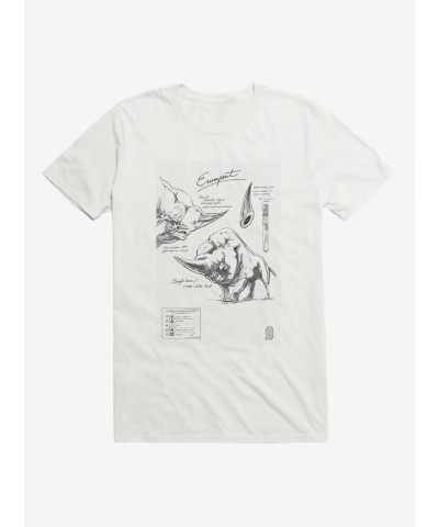 Fantastic Beasts Erumpent Artwork T-Shirt for Men
