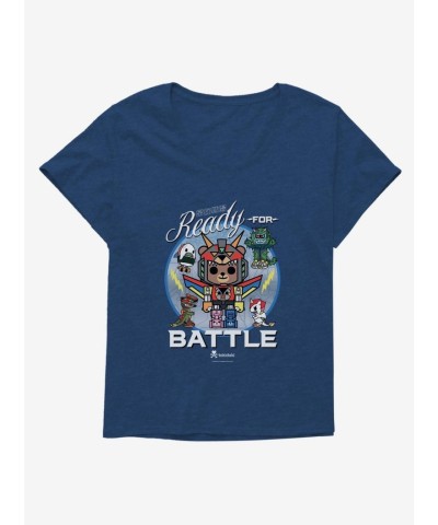 Tokidoki Ready for Battle Plus Size Girls Scoop Neck T-Shirt