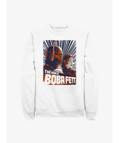 Star Wars Legends: The Ultimate Fett & Shand White Sweatshirt for Men