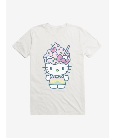 Hello Kitty Vacation-Themed Milkshake Outfit Unisex T-Shirt