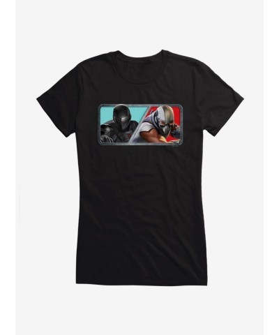 G.I. Joe Snake Eyes vs Storm Shadow Girls Lightweight Tee