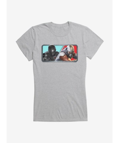 G.I. Joe Snake Eyes vs Storm Shadow Girls Lightweight Tee