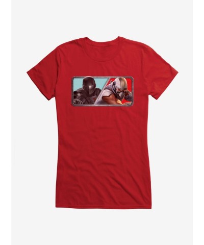 G.I. Joe Snake Eyes vs Storm Shadow Girls Lightweight Tee
