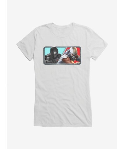 G.I. Joe Snake Eyes vs Storm Shadow Girls Lightweight Tee
