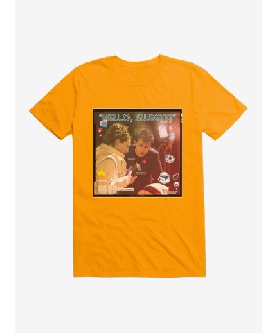 Doctor Who 10th Doctor "Hello, Sweetie" Lightweight Cotton Men's T-Shirt