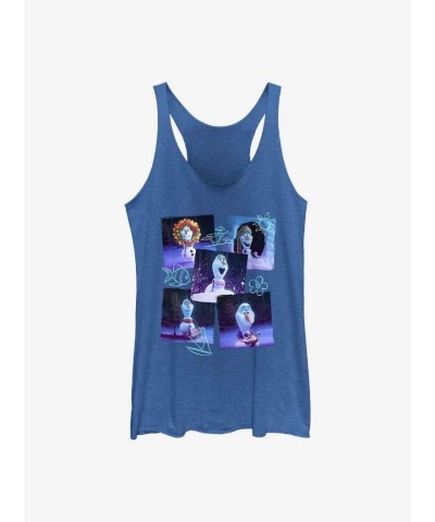 Disney Olaf Blue Tank Top for Girls - Junior Sizes