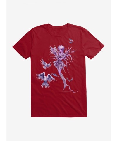 Trick Dove Fairies Lightweight Cotton Men's T-Shirt