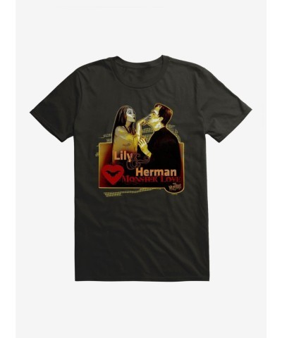 Munsters Lily & Herman Monster Love Unisex T-Shirt