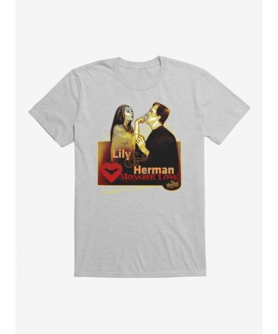 Munsters Lily & Herman Monster Love Unisex T-Shirt