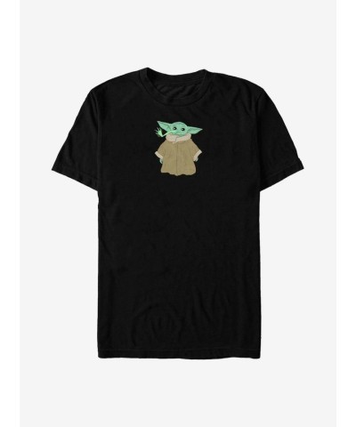 Mandalorian Child Frog Legs Graphic T-Shirt - Men's Black