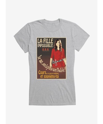 Doctor Who La Fille Impossible Junior Girl's Cotton T-Shirt