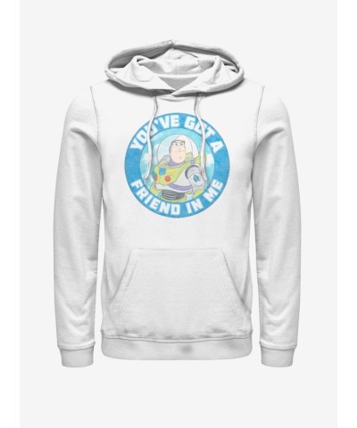 Disney Pixar Toy Story Buzz Lightyear Hoodie - Men's White