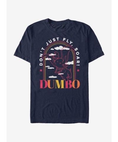 Disney Soaring Dumbo Arch T-Shirt - Men's Blue