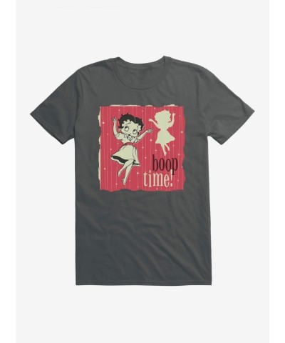 Betty Boop Grey T-Shirt - Lightweight Cotton for Men