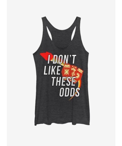 Star Wars Odds Girls Tank Top - Junior Black