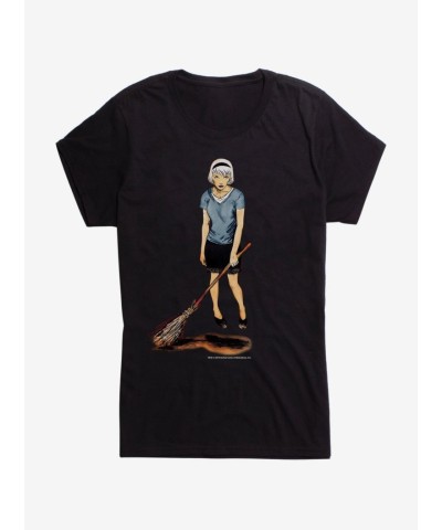 Chilled Adventures Sabrina Broom Tee for Girls