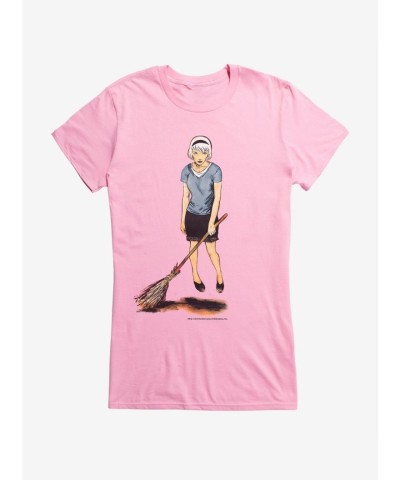 Chilled Adventures Sabrina Broom Tee for Girls
