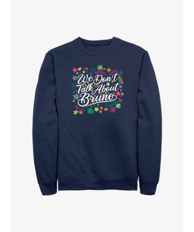 Disney Encanto Don't Talk About Bruno Unisex Sweatshirt - Blue