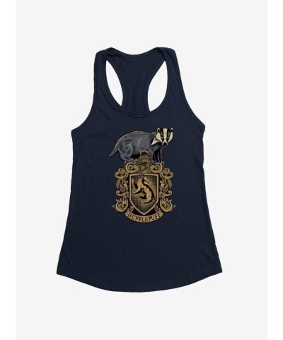 Harry Potter Hufflepuff Badger Girls Tank Top