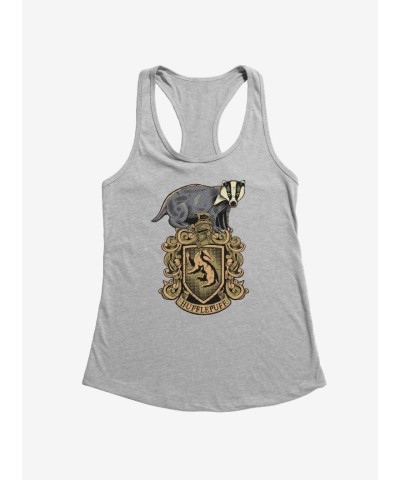 Harry Potter Hufflepuff Badger Girls Tank Top