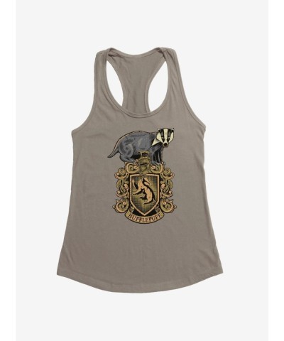 Harry Potter Hufflepuff Badger Girls Tank Top