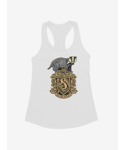 Harry Potter Hufflepuff Badger Girls Tank Top