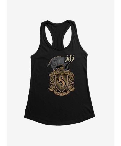 Harry Potter Hufflepuff Badger Girls Tank Top