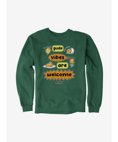 Gudetama Gude Vibes Men's Comfortable Heavyweight Sweatshirt