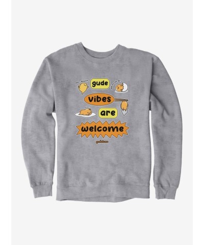 Gudetama Gude Vibes Men's Comfortable Heavyweight Sweatshirt