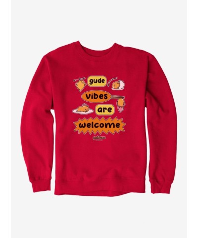 Gudetama Gude Vibes Men's Comfortable Heavyweight Sweatshirt