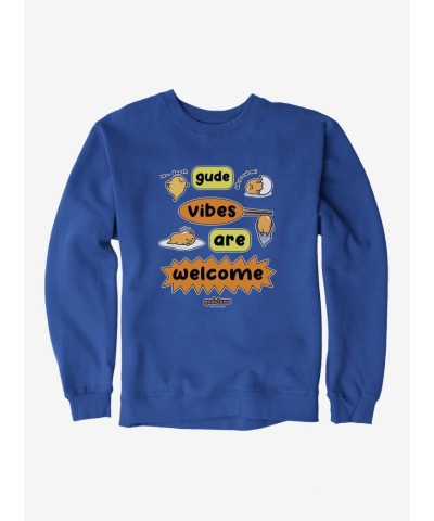 Gudetama Gude Vibes Men's Comfortable Heavyweight Sweatshirt