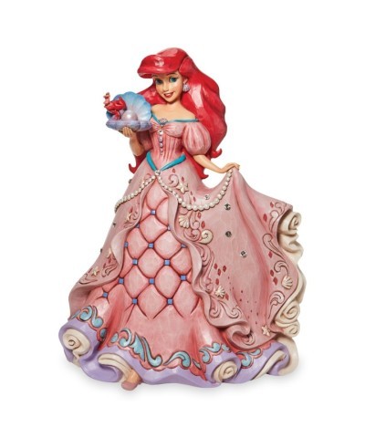 Ariel Figure by Jim Shore - Enchanted Princess Series with Sebastian