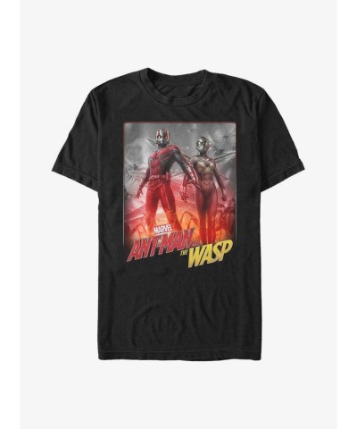 Marvel Ant-Man and Wasp Hero Pose Unisex T-Shirt - Black
