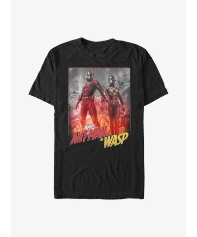 Marvel Ant-Man and Wasp Hero Pose Unisex T-Shirt - Black