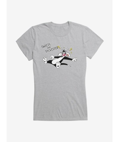 Looney Tunes Tweety Dizzy Sylvester Girls Lightweight Tee