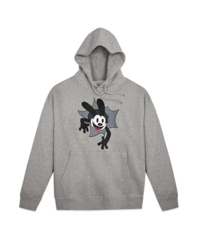 Oswald the Lucky Rabbit Pullover Hoodie - Disney100 Unisex Adult Plush Sweatshirt