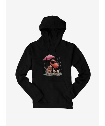 Fiona The Hippo Valentine's Day Men's Stay Dry Hoodie