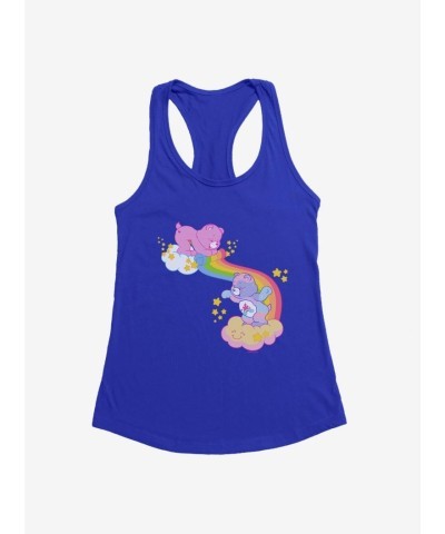 Care Bears Skygirls Blue Lightweight Tank Top